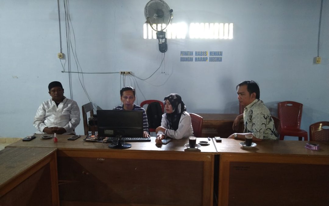 Pelatihan dan sosialisasi SID (Sistem Informasi Desa)