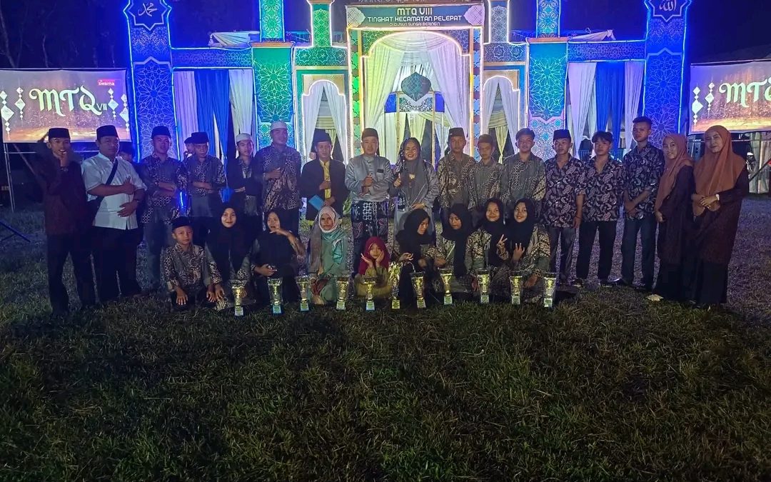 DUSUN SENAMAT MERAIH JUARA UMUM 3 MTQ KE- VIII TINGKAT KECAMATAN PELEPAT