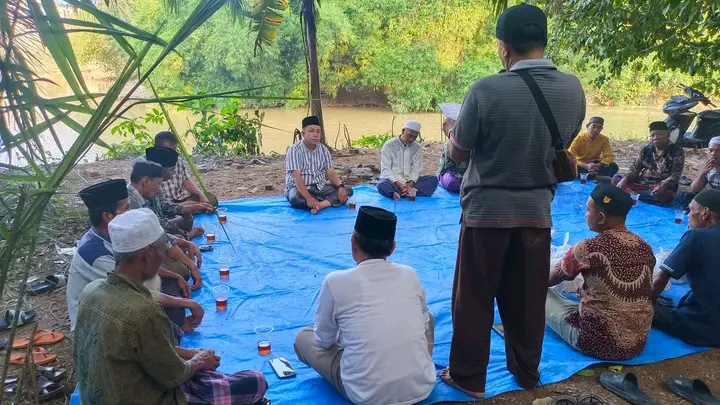 PENUTUPAN LUBUK LARANGAN GANDENG DUO KAMPUNG PASAR DUSUN SENAMAT KECAMATAN PELEPAT KABUPATEN BUNGO
