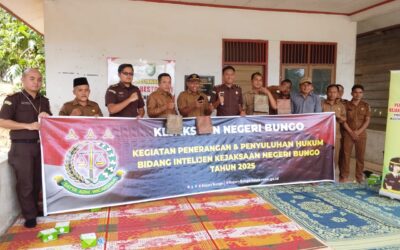 KUNJUNGAN KEJAKSAAN BUNGO KE DUSUN SENAMAT