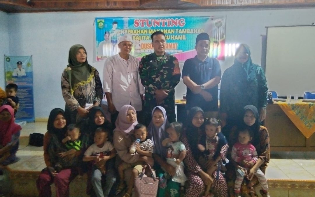 STUNTING PENYERAHAN MAKANAN TAMBAHAN BALITA DAN IBU HAMIL