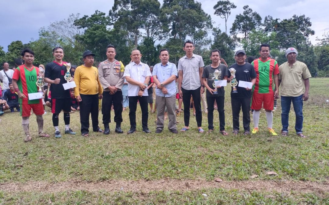 TURNAMEN SEPAK BOLA ANTAR KAMPUNG DUSUN SENAMAT SENAMAT