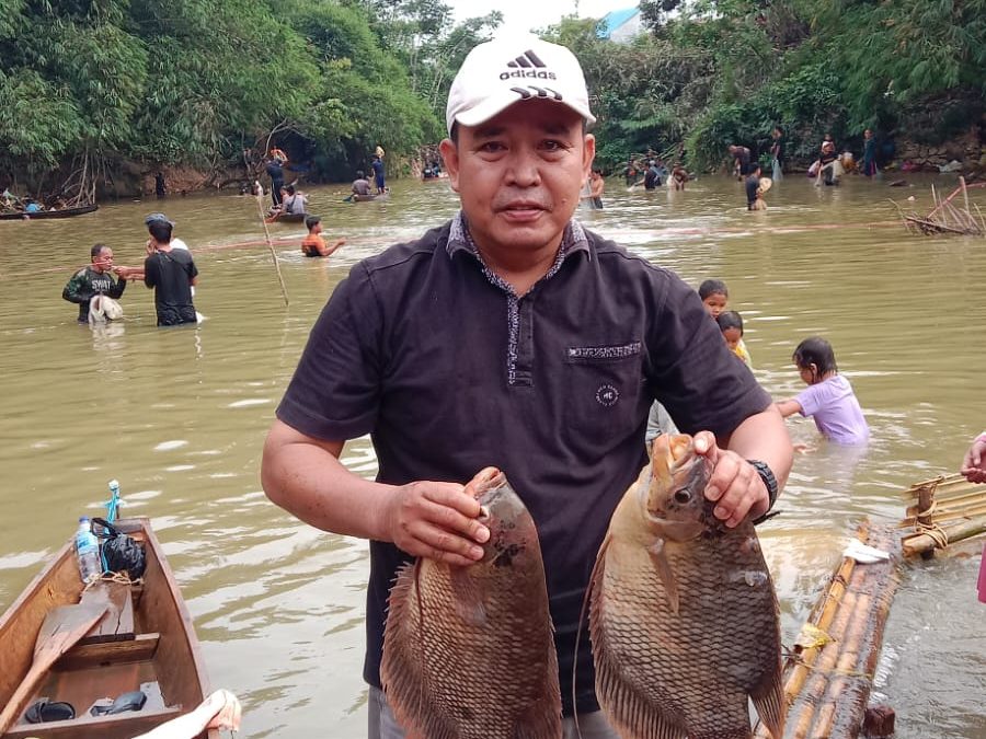 PEMBUKAAN LUBUK LARANGAN GANDENG DUO DUSUN SENAMAT