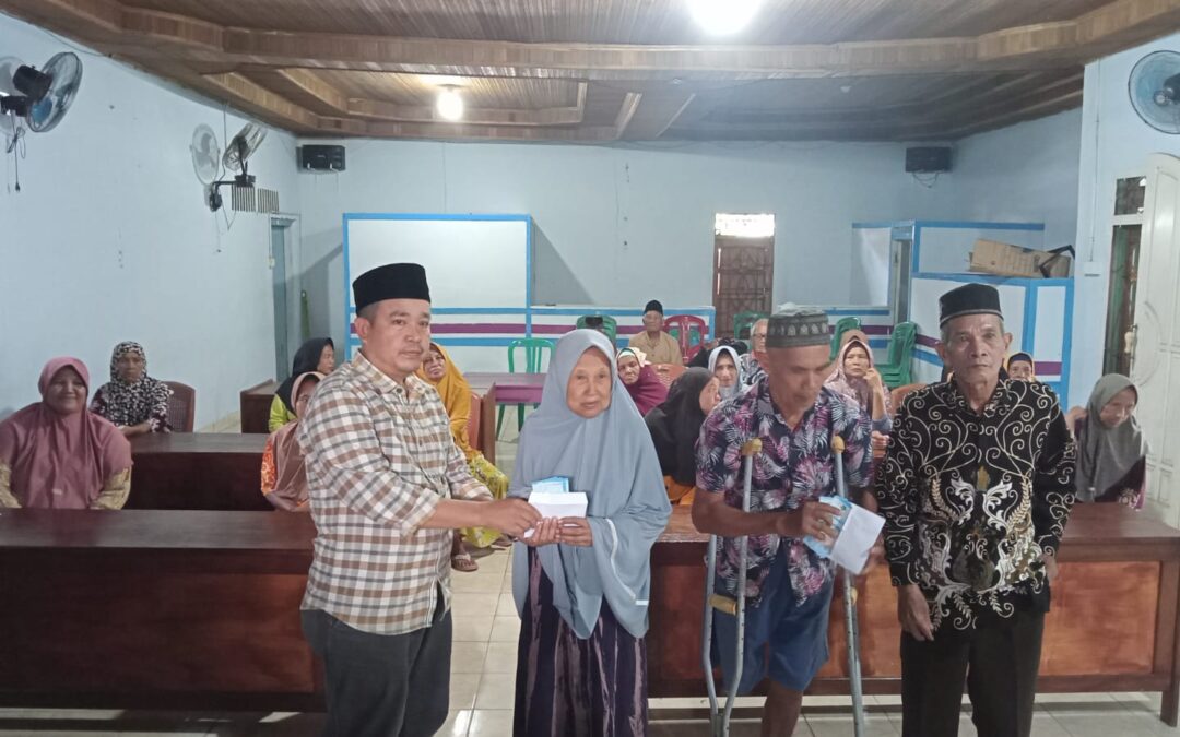 PENYERAHAN BLT-DD (BANTUAN LANGSUNG TUNAI DANA DESA) TAHAP I TAHUN 2024.