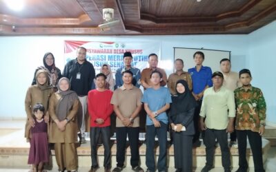 MUSYAWARAH DESA KHUSUS KOPERASI MERAH PUTIH DUSUN SENAMAT