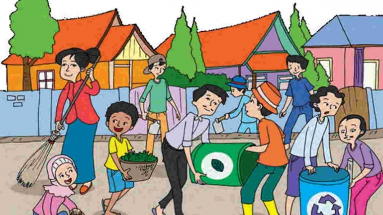 Desa Senamat Sejahtera: Bersihkan Lingkungan, Cegah DBD Tanpa Kompromi