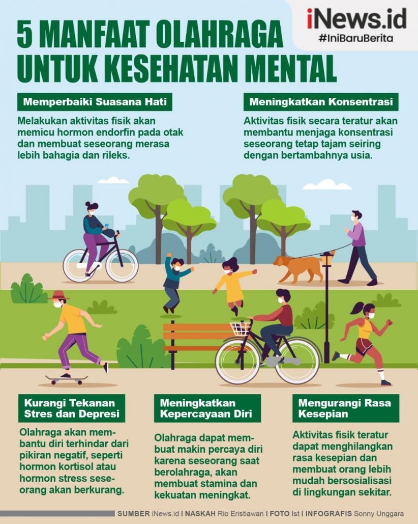 Olahraga dan Kesehatan Mental: Desa Senamat yang Harmonis